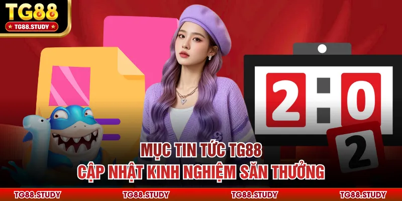 Mục tin tức TG88 cập nhật kinh nghiệm săn thưởng